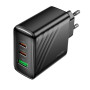 Мережевий зарядний пристрій HOCO CS26A PD45W, Black