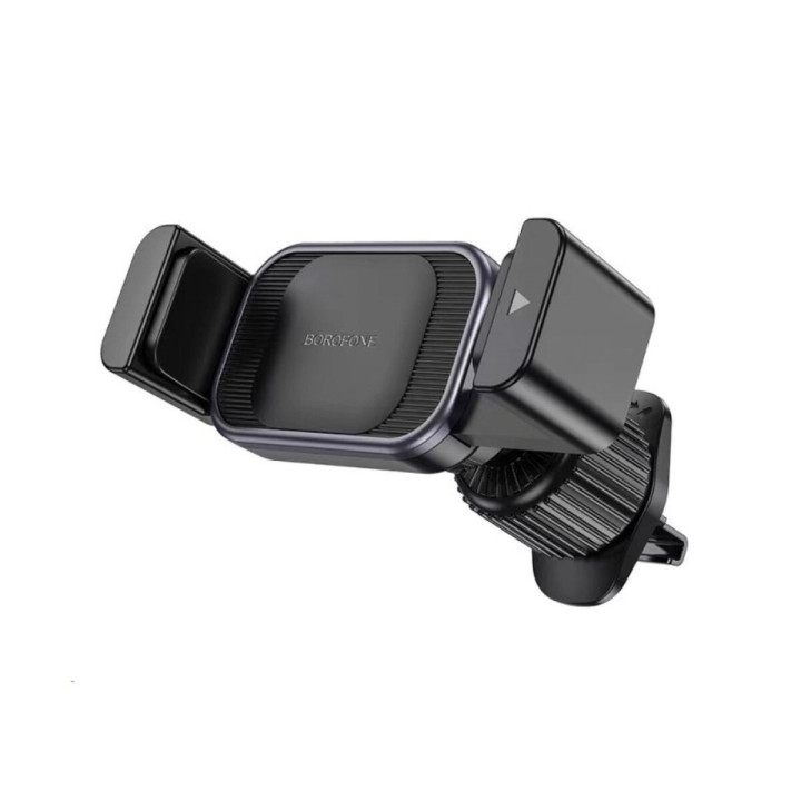 Тримач для мобільного BOROFONE BH106 Ascend pull clip car holder (air outlet), Black