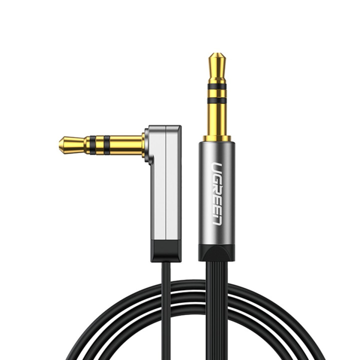 Аудіокабель UGREEN AV119 3.5mm Male to 3.5mm Male Straigth 3m, Black