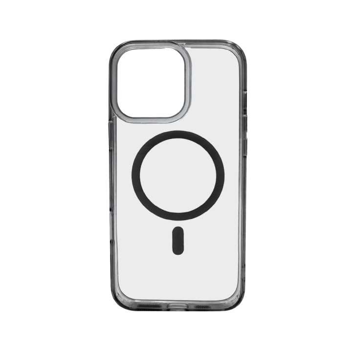 Чехол Cosmic Acrilyc Colorful Mag для iPhone 15, Grey