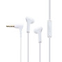 Навушники-гарнітура HOCO M72 Admire universal earphones with mic, White