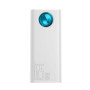 Внешний аккумулятор Power Bank Baseus Amblight Digital Display Fast Charge 30000mAh 65W, White