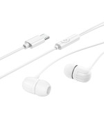 Проводные наушники BOROFONE BM77 Type-C, White