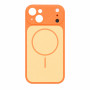 Чехол Silicone MAG COVER для iPhone 15, Orange