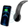 Магнітний тримач для мобільного ACEFAST D21 Velcro in-car wireless charging holder, Black