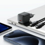 Сетевое зарядное устройство ACEFAST A117 с кабелем USB Type-C to USB Type-C, Black