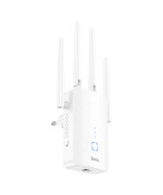 Ретранслятор Wi-Fi HOCO HI35 WiFi4 1m, White