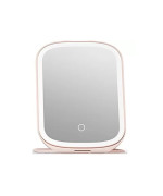 Зеркало для макияжа Xiaomi DOCO Daylight Mirror FM002 с освещением, Pink