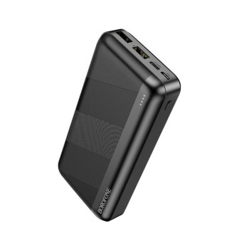 Зовнішній акумулятор Power Bank BOROFONE BJ27A 20000mAh, Black