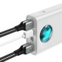 Внешний аккумулятор Power Bank Baseus Amblight Digital Display Fast Charge 30000mAh 65W, White