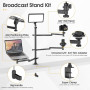 Штатив - тримач Ulanzi LS23 desktop setup stand, Black