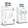 Сетевое зарядное устройство ACEFAST A25 PD20W / QC3.0 3А, White