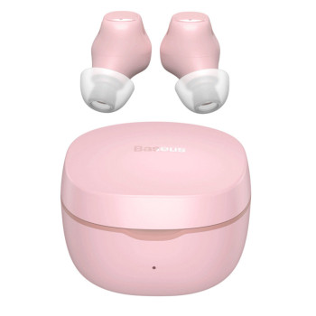 Bluetooth наушники-гарнитура Baseus Encok True Wireless Earphones WM01, Pink