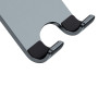 Держатель для мобильного Baseus Desktop Biaxial Foldable Metal Stand, Grey