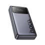 Зовнішній акумулятор Power Bank HOCO Q40 Leader PD65W 25000mAh, Metal Gray