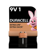 Батарейка Duracell 9V / 6LR61, 1шт