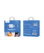 Data - Кабель HOCO X21 USB to MicroUSB 2A 1m, Black - White