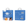 Data - Кабель HOCO X21 USB to MicroUSB 2A 1m, Black - White