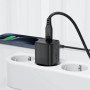 Сетевое зарядное устройство ACEFAST A117 с кабелем USB Type-C to USB Type-C, Black