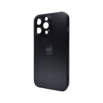 Чохол - накладка AG Glass Matt Frame Color Logo для iPhone 11 Pro