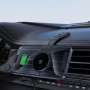 Магнітний тримач для мобільного ACEFAST D21 Velcro in-car wireless charging holder, Black