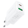 Сетевое зарядное устройство ACEFAST A25 PD20W / QC3.0 3А, White