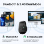 Бездротова Bluetooth миша UGREEN MU006, Red