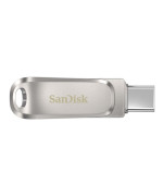 USB Флешка Flash SanDisk USB 3.1 Ultra Dual Luxe Type-C 512Gb 150 Mb/s, Silver