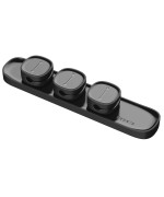 Держатель-зажим для кабеля магнитный Baseus Peas Cable Clip, Black