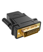 Перехідник UGREEN 20124 DVI 24+1 Male to HDMI Female Adapter, Black