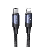 Data - Кабель Usams US-SJ522 U71 Type-C to Lightning 20W 2m, Black