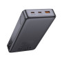 Зовнішній акумулятор Power Bank HOCO Q40 Leader PD65W 25000mAh, Metal Gray