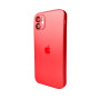 Чехол - накладка AG Glass Matt Frame Color Logo для iPhone 11 iphone11pearlywhite