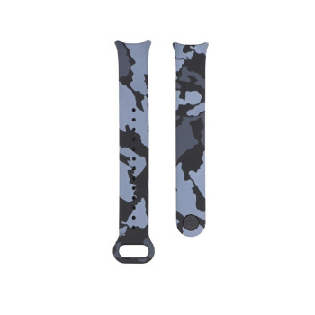 Ремешок Silicone для Xiaomi Mi Band 8 / 9,Сamouflage Blue