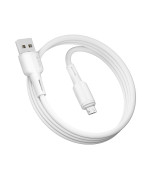 USB Data-кабель Ridea RC-CO10 CommonPro Micro 3A 1m, White