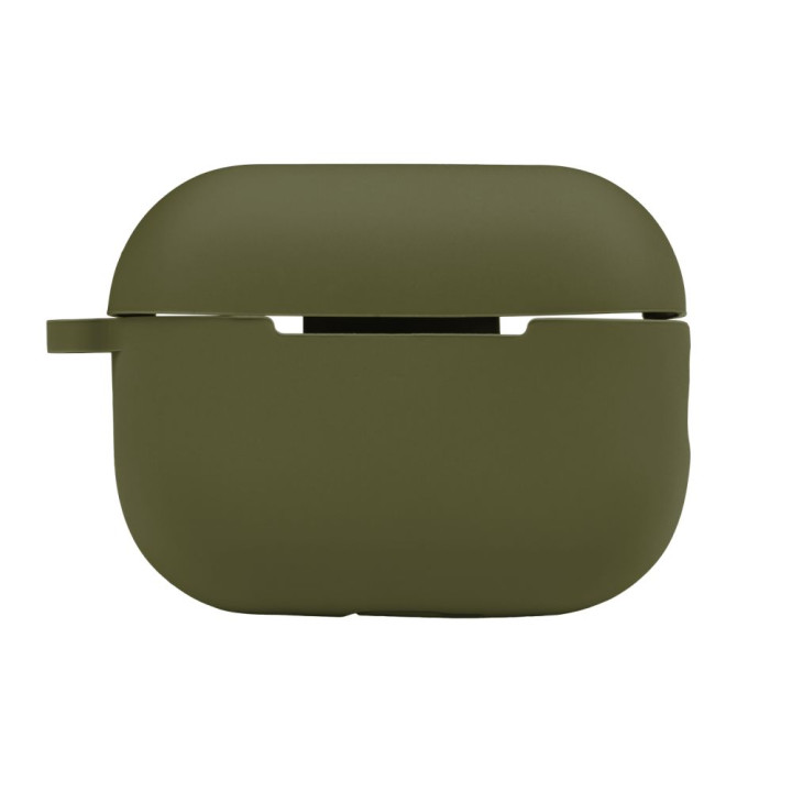 Чехол Silicone Case with hook для Airpods Pro 2, Army green