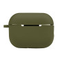 Чехол Silicone Case with hook для Airpods Pro 2, Army green