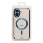 Чехол - накладка TPU Metallic Full Camera with Magsafe для iPhone 16