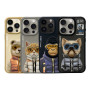 Чехол TPU+PC Nimmy 3D with Metal Buttons для iPhone 16 Pro Max