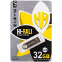 USB флешка Hi-Rali Flash Drive 3.0 Shuttle 32gb, Steel