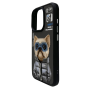 Чехол TPU+PC Nimmy 3D with Metal Buttons для iPhone 16 Pro Max