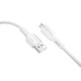 USB Data-кабель Ridea RC-CO10 CommonPro Micro 3A 1m, White