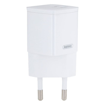 Мережевий Зарядний Пристрій Remax RP-U75 PD 20W 3A, White
