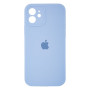 Чехол-накладка Silicone Case Full Camera with Frame для Apple iPhone 12