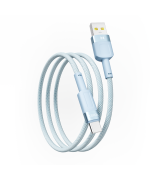 USB Data-Кабель Ridea RC-CP43 ColorPro 3A Type-C 1.2m, Blue