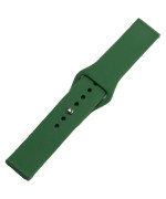 Ремінець Silicone 22mm Original Button Design для Samsung / Amazfit / Huawei, Pine Green