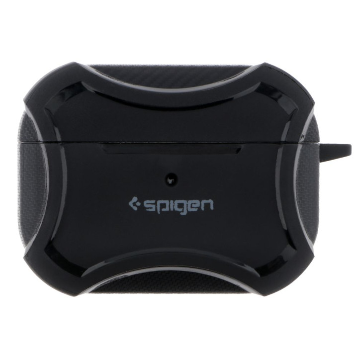 Чохол TPU Spigen DuraPro Flex with Hook для Airpods 1 / 2, Black