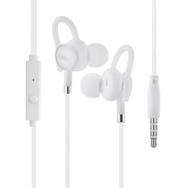 Вакуумні навушники-гарнітура Hoco M84, White