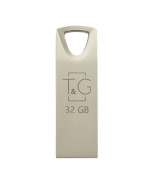 USB флешка Flash Drive T&G Metal 117 32gb, Steel