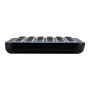 Беспроводная bluetooth клавиатура  JEQANG JB-512 с RGB-подсветкой, Black